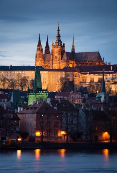 Prague. Panoramic image of Prague, capital city of Czech Republi — Stock Photo, Image