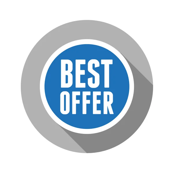 Best offer — Stock Vector