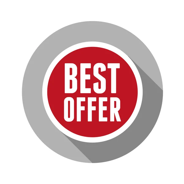 Best offer — Stock Vector