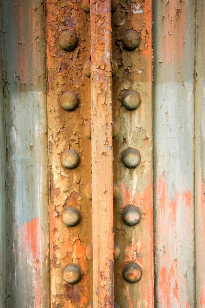 Acero oxidado corten — Foto de Stock