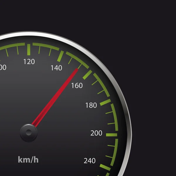 Vektorillustration af speedometer – Stock-vektor