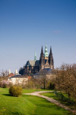gün batımında - Çek Cumhuriyeti Prag Kalesi