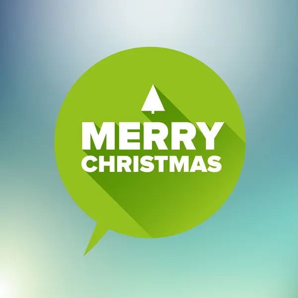 Merry Christmas. Flat design vector — Stock Vector