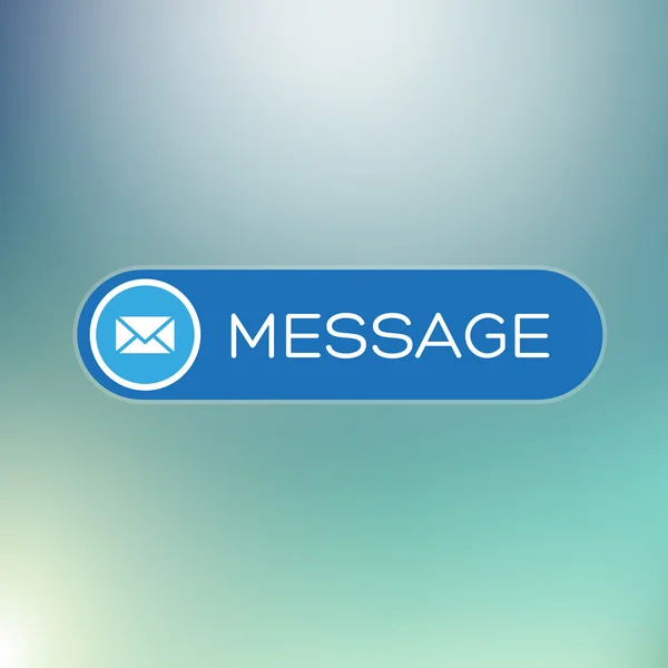 現代のユーザー インターフェイス要素 - メッセージ — ストックベクタ