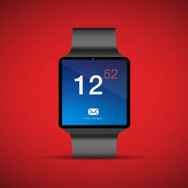 Smart Watch Vector Ilustração — Vetor de Stock