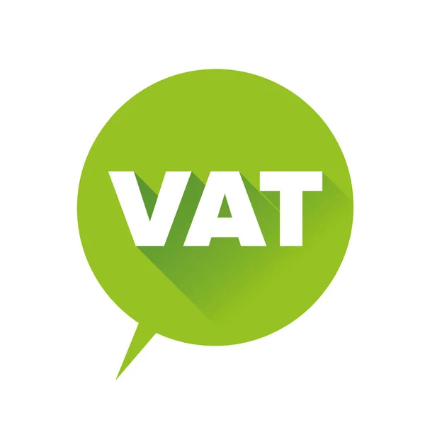 Vat Value Added Tax — Stock Vector