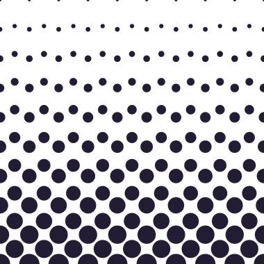 İş için siyah noktalar, sunumlar ve afişler içeren soyut yarım ton arkaplan. Yarı ton deseni. Vektör illüstrasyonu.