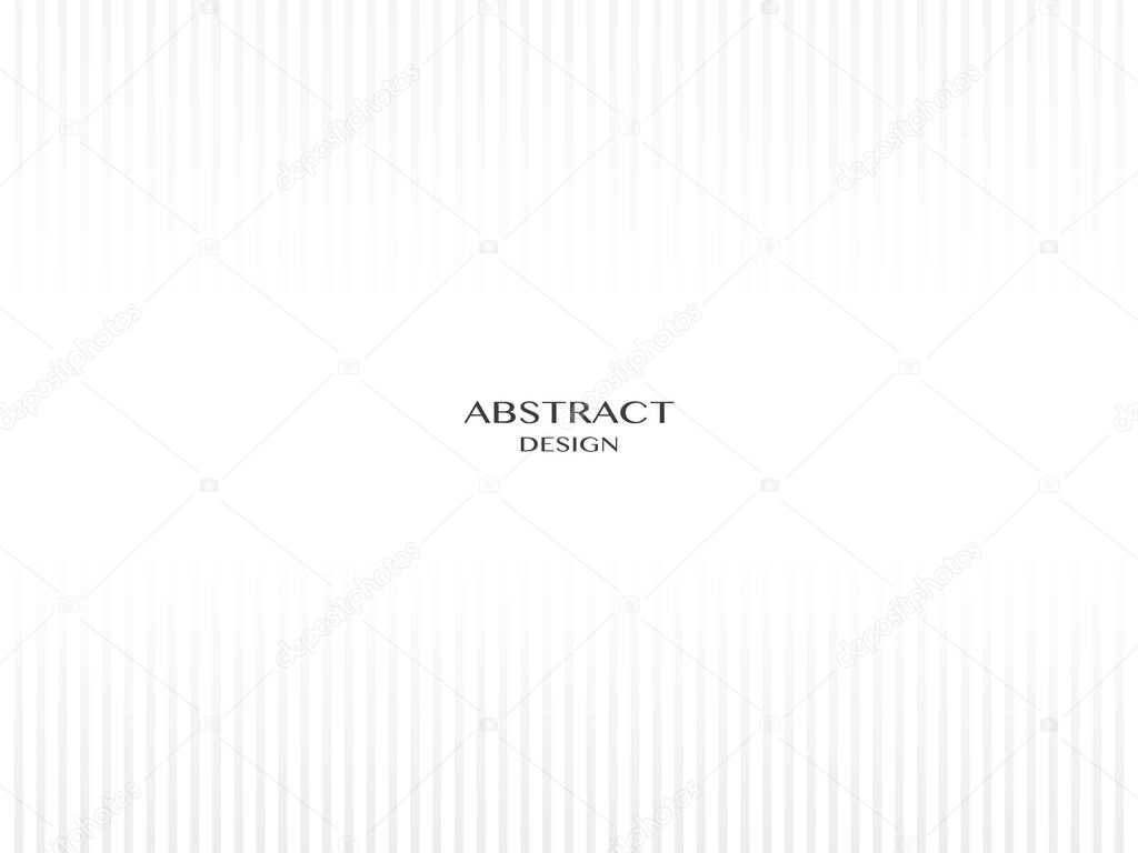 Abstract grey and white waves background. Template line texture for banner and brochure. Vector business illustration
