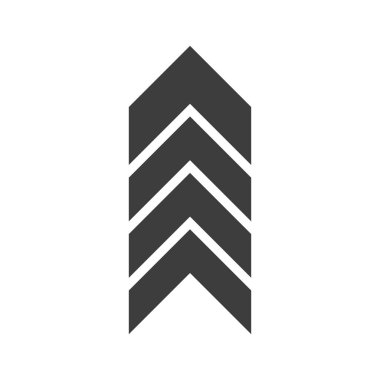 Ok simgeleri grubu. Karışım efektli siyah oklar seti. Semboller. Beyaz arkaplanda izole edilmiş vektör.