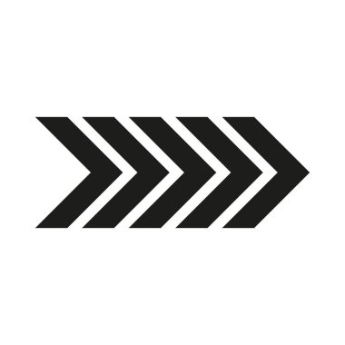 Ok simgeleri grubu. Karışım efektli siyah oklar seti. Semboller. Beyaz arkaplanda izole edilmiş vektör.