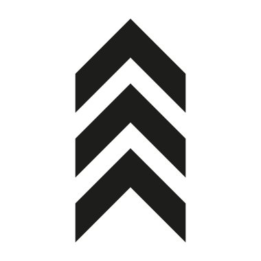 Ok sembolü mü? Siyah oklar yerleştirildi. Karıştırma etkisi. Vektör beyazda izole edildi.