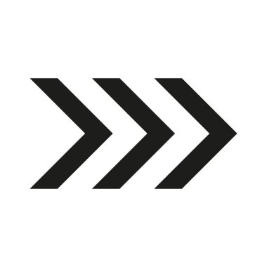 Ok sembolü mü? Siyah oklar yerleştirildi. Karıştırma etkisi. Vektör beyazda izole edildi.