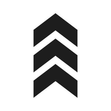 Ok sembolü mü? Siyah oklar yerleştirildi. Karıştırma etkisi. Vektör beyazda izole edildi.