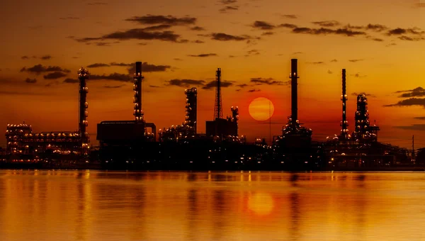 Refinery industrial plant — Stock Photo, Image