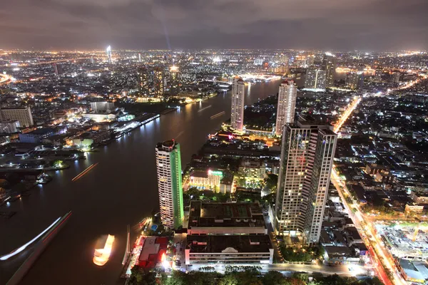 Bangkok ciudad en el crepúsculo —  Fotos de Stock