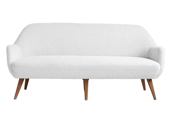 Sillón moderno con fondo aislado de color blanco — Foto de Stock