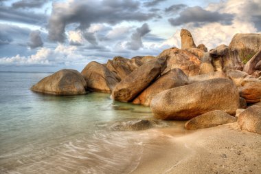 koh samui Tayland adanın kaya.
