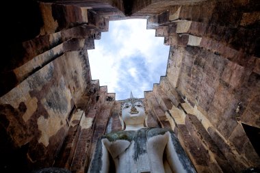 Sukhothai tarihsel Tapınağı park