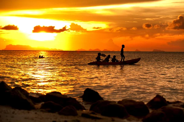 Kayak relax — Stock Photo, Image