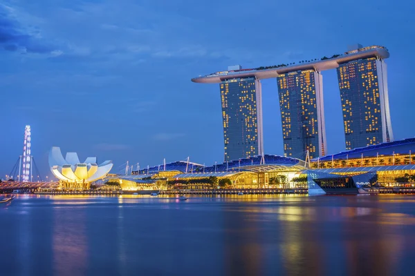 Marina Bay Sands Hotel — Stock Photo, Image