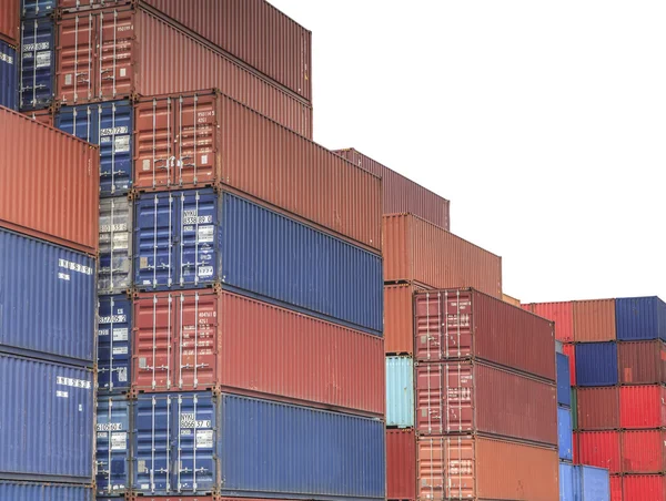 Container frakt lastfartyg — Stockfoto