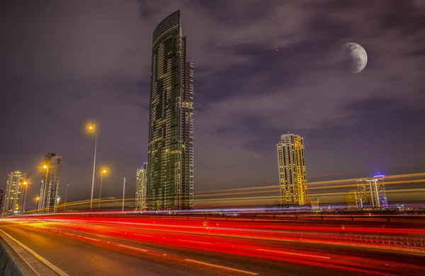 Bangkok Stadt Nacht Ansicht — Stockfoto