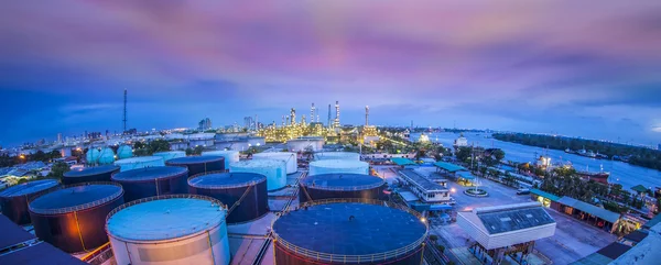Oil refinary industry — Stock Photo, Image