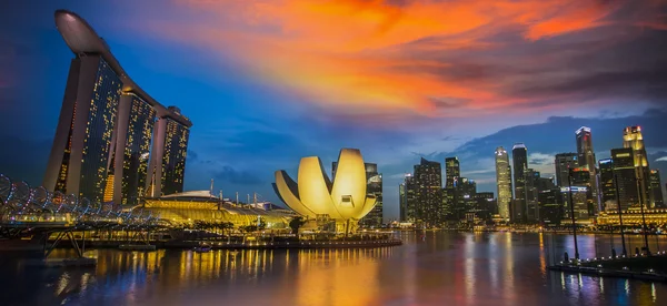 Hotel Marina bay sands — Foto de Stock