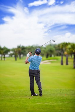 erkek golf oyuncu Golf topu kolyesi