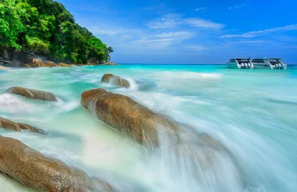 Ilha de Tachai na Tailândia — Fotografia de Stock