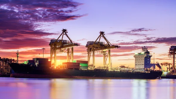 Container Cargo freight ship — Stock Photo, Image