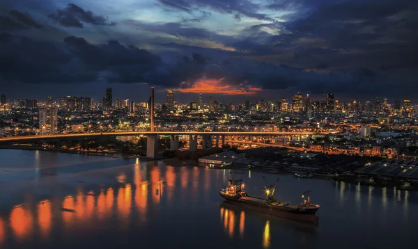 Stadsbilden i bangkok — Stockfoto