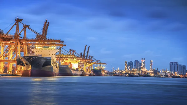 Containerschip lading vracht — Stockfoto