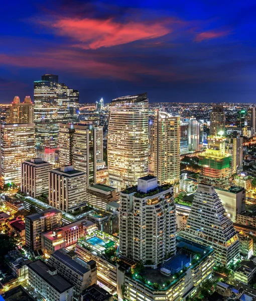 Bangkok città notte — Foto Stock