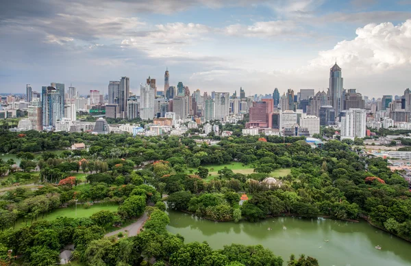 曼谷市天视图 — 图库照片