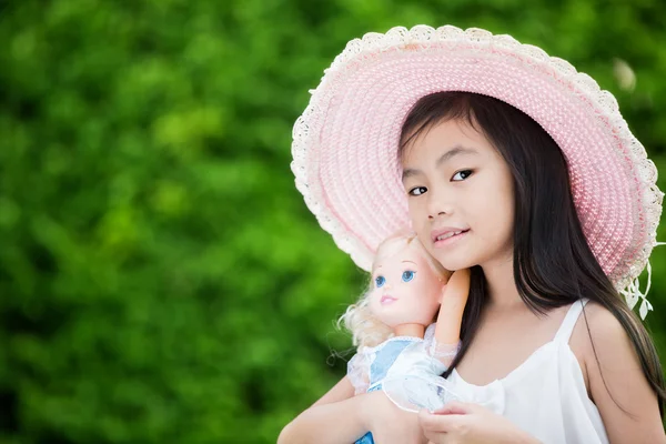 Aranyos ázsiai lány — Stock Fotó