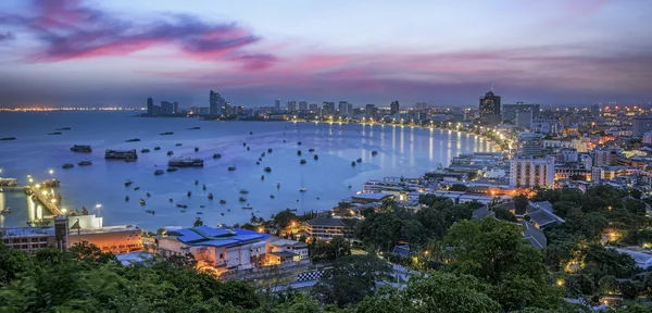 Pattaya-Stadt — Stockfoto