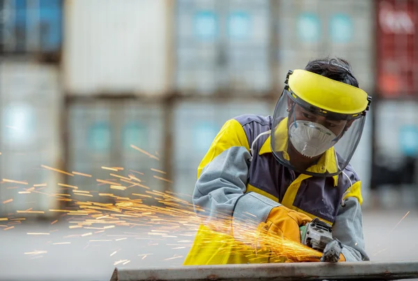 Elektrische Schleifscheiben — Stockfoto