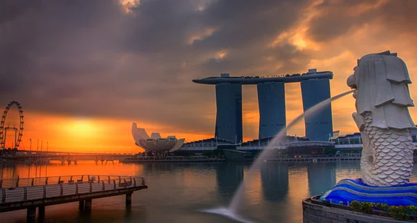 Merlion — Stok fotoğraf