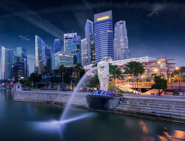 Merlion. — Foto de Stock