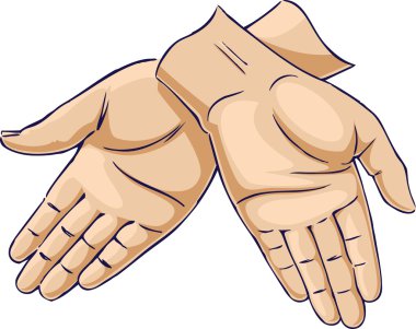 eller aşağı geçti.