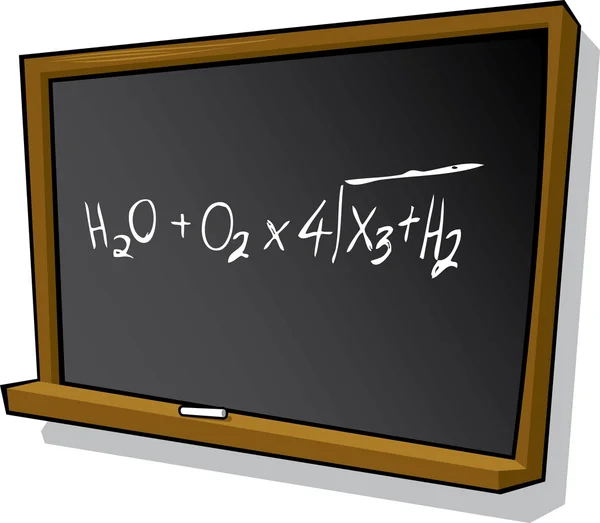 Cartoon blackboard — Stock Photo, Image