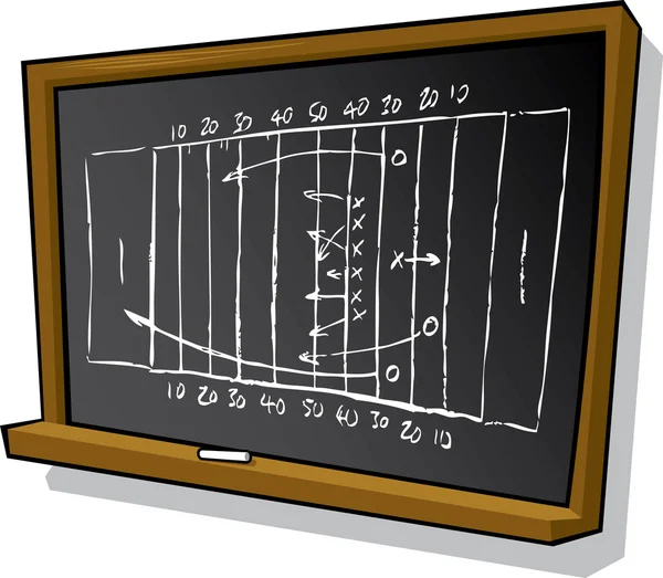 Cartoon blackboard — Stock Photo, Image