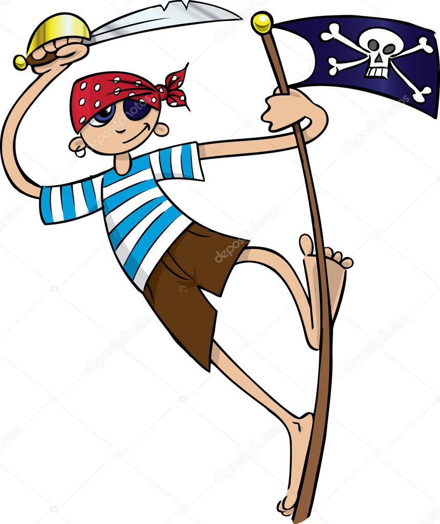 Boy pirate