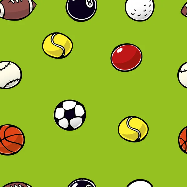 Sportovní míč vzor — Stock fotografie