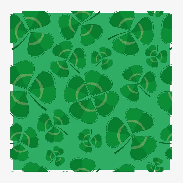 Clover repeat pattern — Zdjęcie stockowe