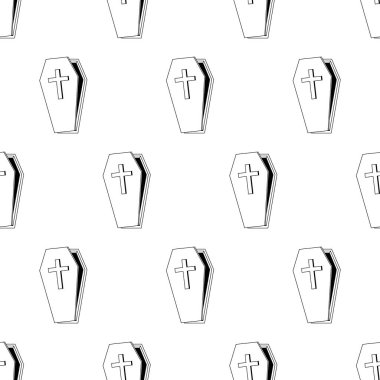 Tahta klasik sıra altın haçlı, ahşap kutulu pahalı bir tabut. Kusursuz desen.