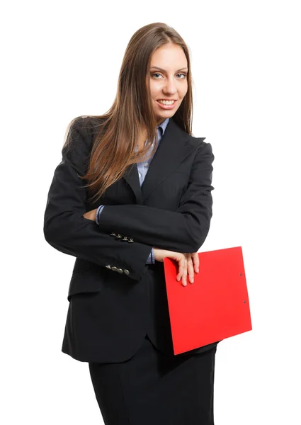 Hermoso retrato de mujer de negocios —  Fotos de Stock