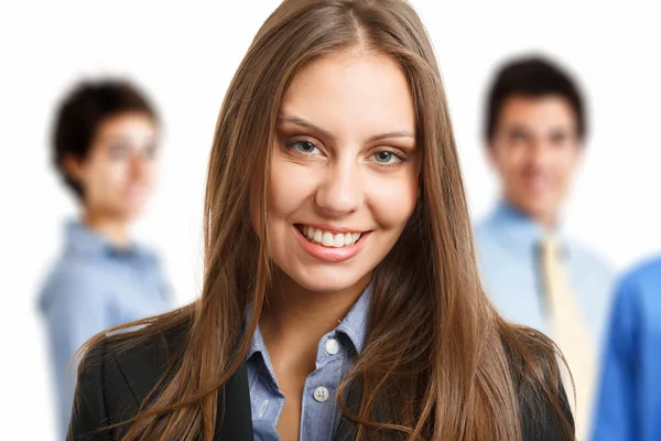 Mujer de negocios sonriente —  Fotos de Stock