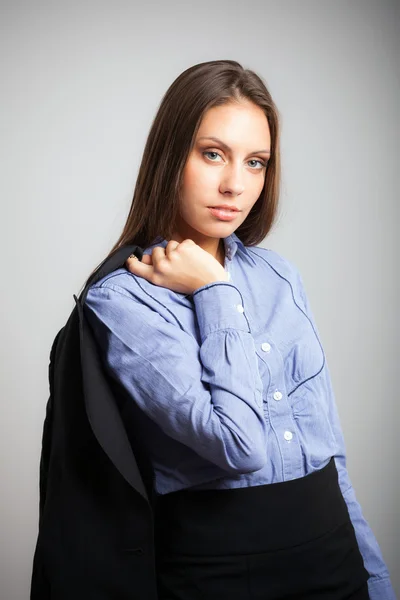 Hermoso retrato de mujer de negocios — Foto de Stock